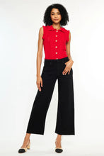 Load image into Gallery viewer, DANIELLA HIGH RISE CROP WIDE LEG
