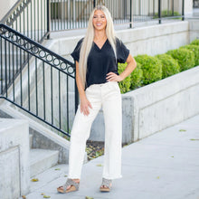 Load image into Gallery viewer, GRACE HIGH RISE WIDE LEG JEANS
