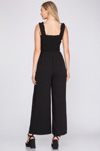 Load image into Gallery viewer, SLEEVELESS SMOCKED JUMPSUIT
