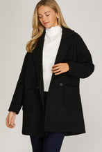 Load image into Gallery viewer, OVERSIZED DOUBLE BUTTON COAT
