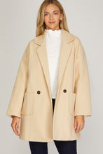 Load image into Gallery viewer, OVERSIZED PEA COAT
