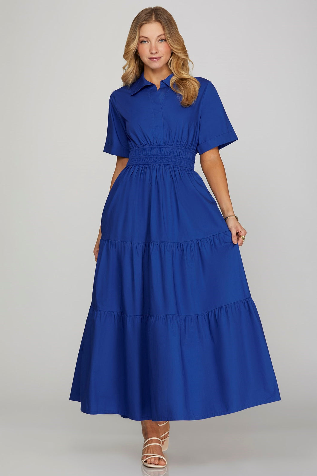 COBALT BLUE MAXI DRESS The Hive Style House COBALT BLUE MAXI DRESS The Hive Style House