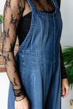 Load image into Gallery viewer, PLEATED WIDE LEG OVERALLS
