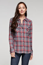 Load image into Gallery viewer, RUST + EMBER PLAID SHIRT
