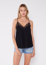 Load image into Gallery viewer, THE EVIE CAMI IN BLACK
