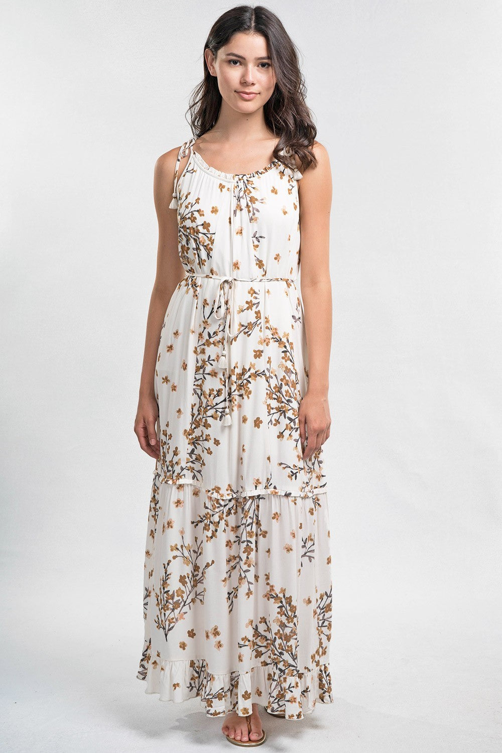 CARAMEL SANDS MAXI DRESS