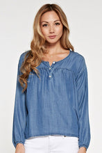 Load image into Gallery viewer, DENIM TENCIL TOP
