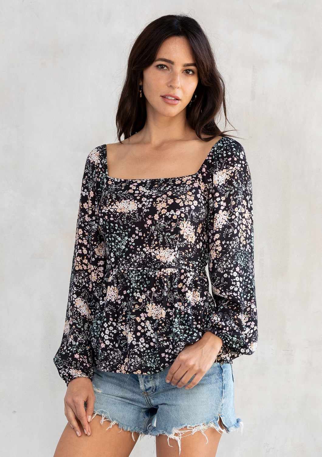 THE JULIETTE PEPLUM BLOUSE