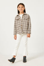 Load image into Gallery viewer, GIRLS HOUNDSTOOTH SHACKET
